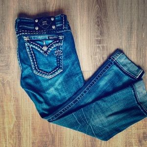 Miss Me Size 27 Used Cropped Jeans